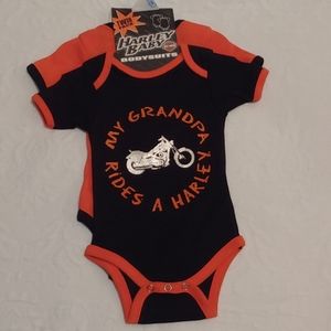 Onesie set Harley Davidson My Grandpa